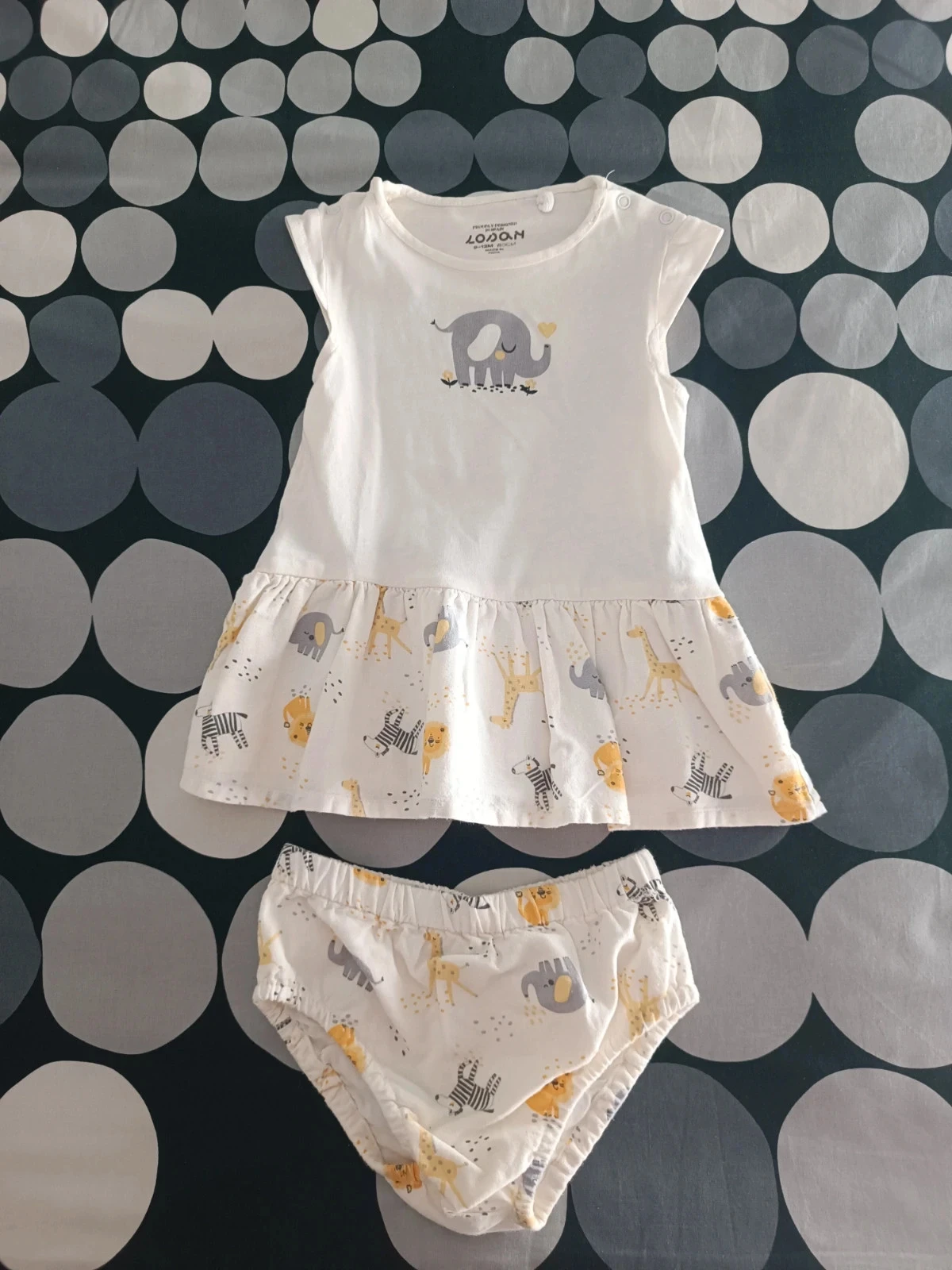 Conjunto Losan 9‑12 meses - Elefante & Safari 🦓🦒 – photo 2
